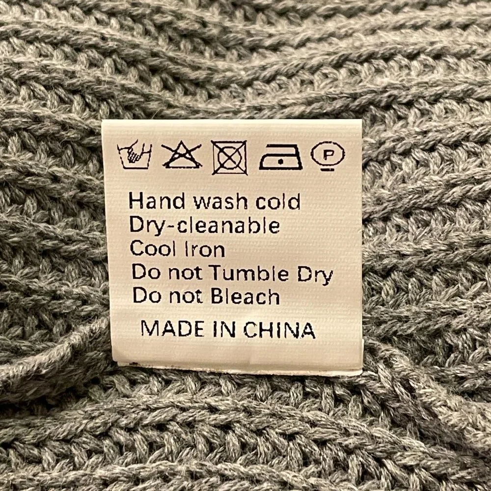 (NWT) LILLUSORY Cap Sleeveless Crop Sweater, Gray - XL - Picture 8 of 8